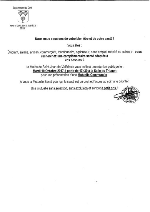 participez à la réunion d'information sur la mutuelle communale à douarnenez pour découvrir les avantages et modalités d'adhésion.