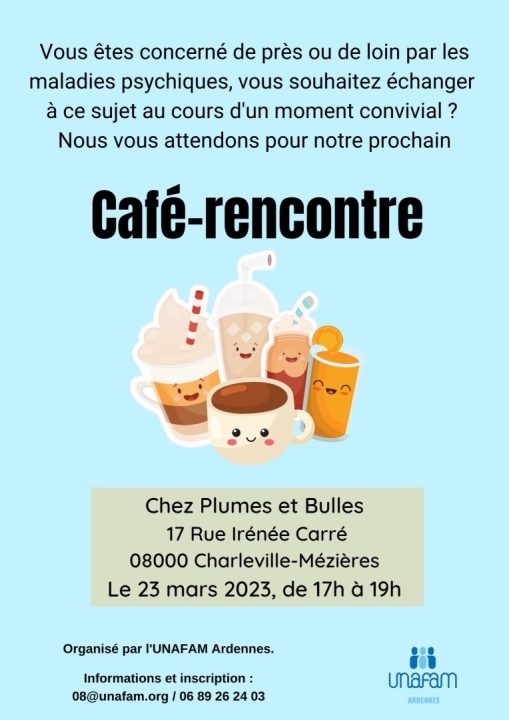 participez à la rencontre conviviale des membres de l'unafam pour échanger, partager et renforcer les liens au sein de notre communauté engagée.